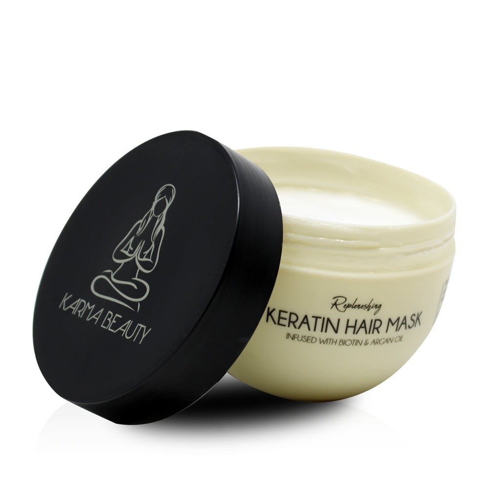 Karma Beauty Keratin Hair Mask Infused With Biotin And Argan Oil brand new.